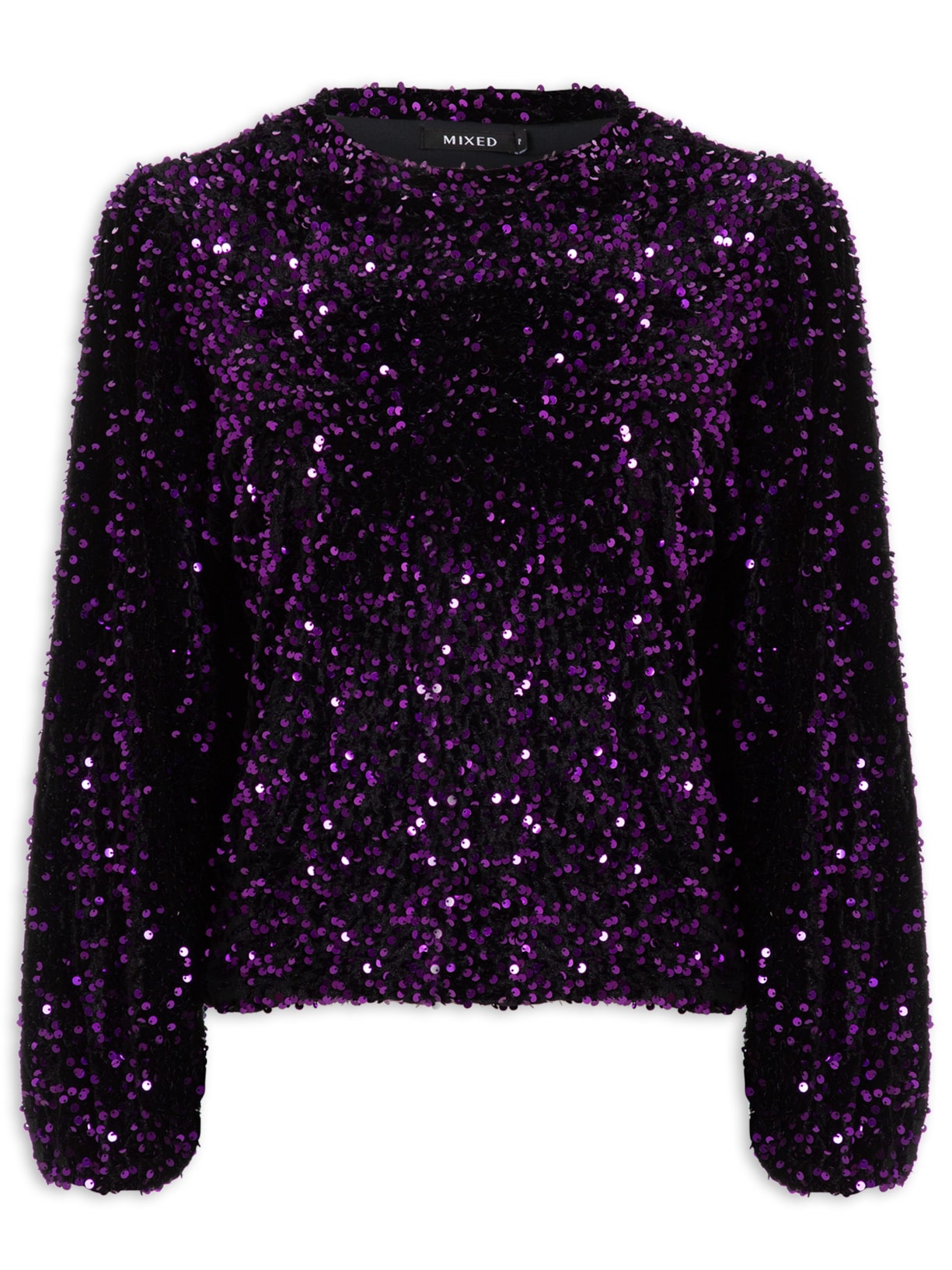 Blusa Feminina Moletom Purple Shine - Roxo