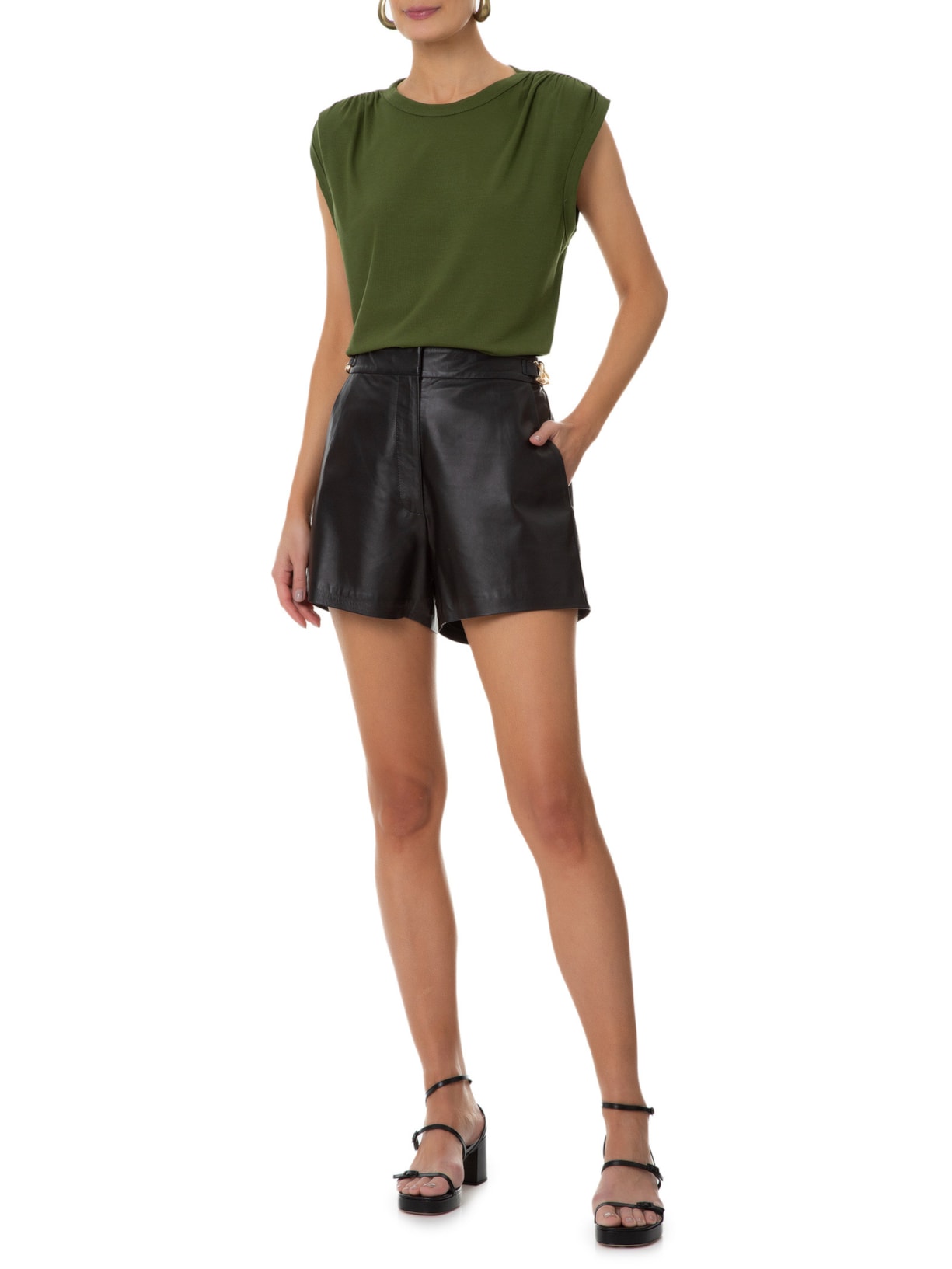 Blusa Feminina Monique Verde Le Lis