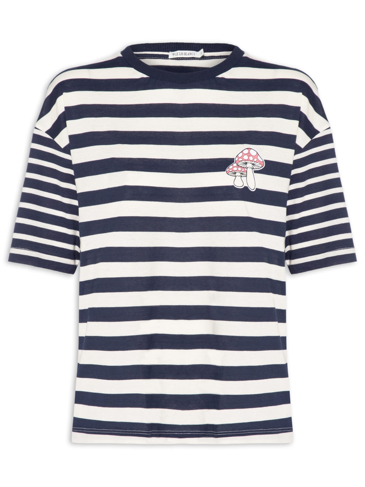 Blusa Feminina Mush Icon Azul Le Lis