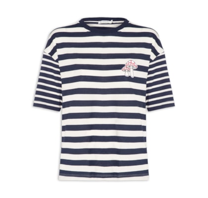 Blusa Feminina Mush Icon - Azul