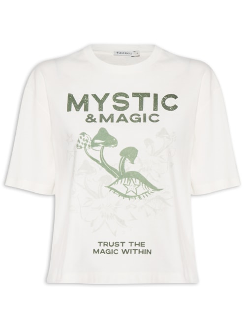 Blusa Feminina Mystic Magic - Branco