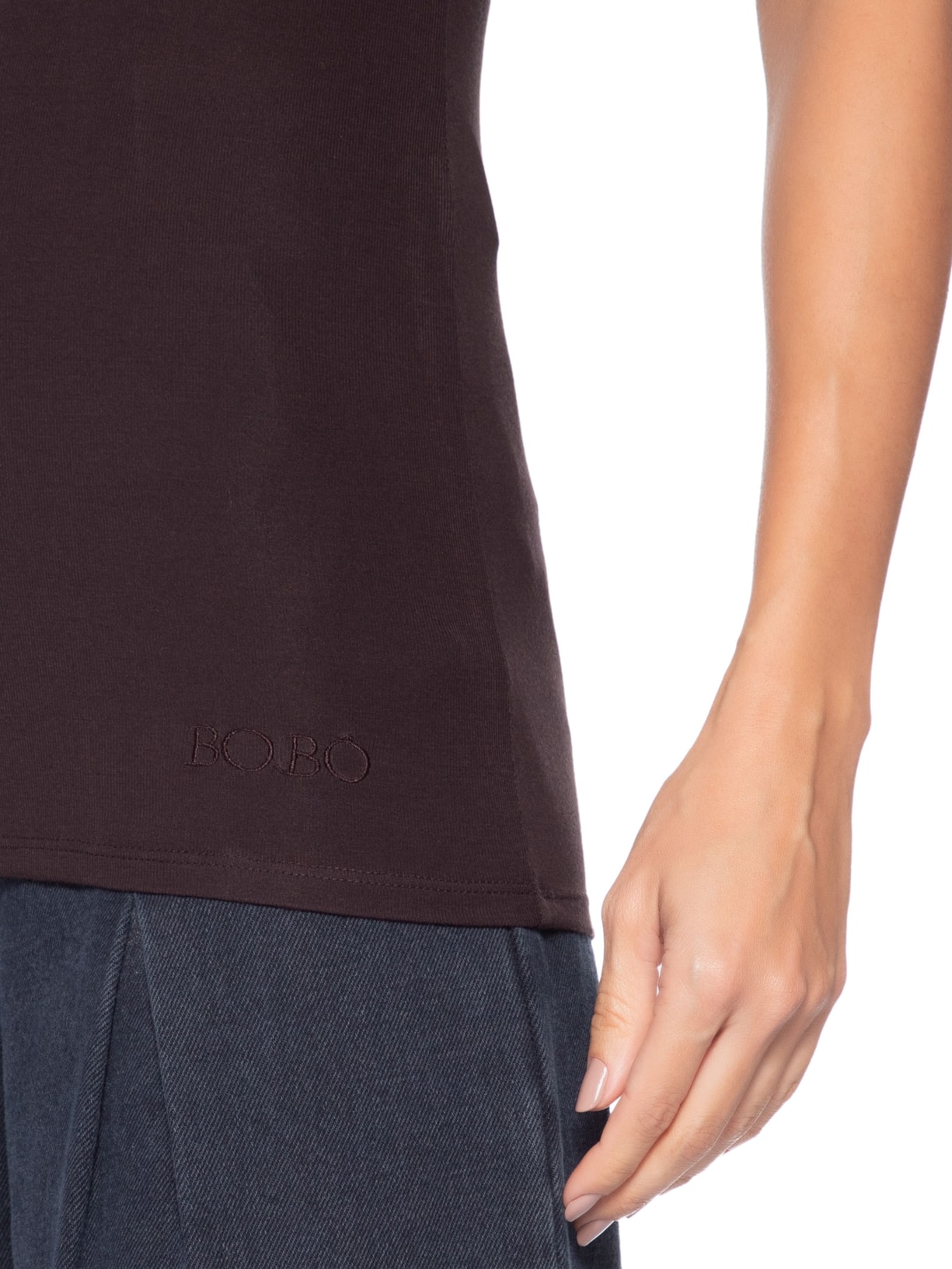 Blusa Feminina Nath BB Marrom Bo.bô