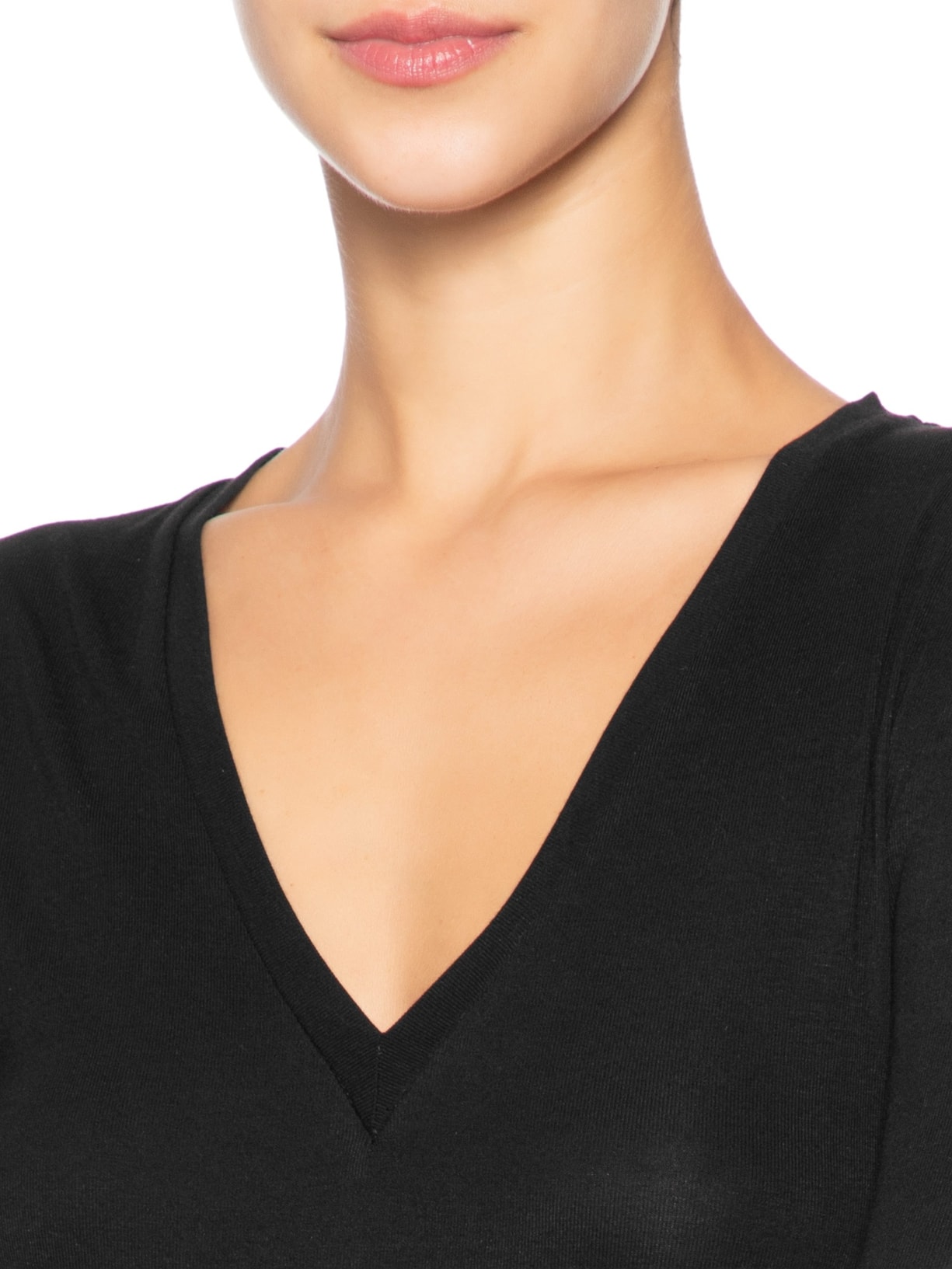 Blusa Feminina Nath Manga Longa Preto Bo.bô
