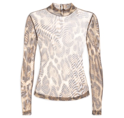 Blusa Feminina Nati - Animal Print