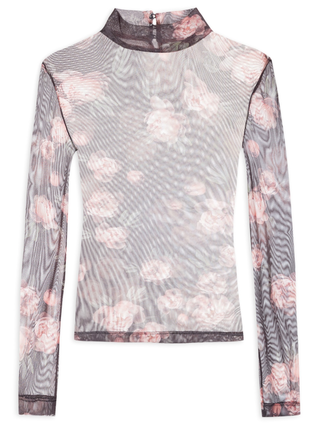 Blusa Feminina Nati Estampada - Preto