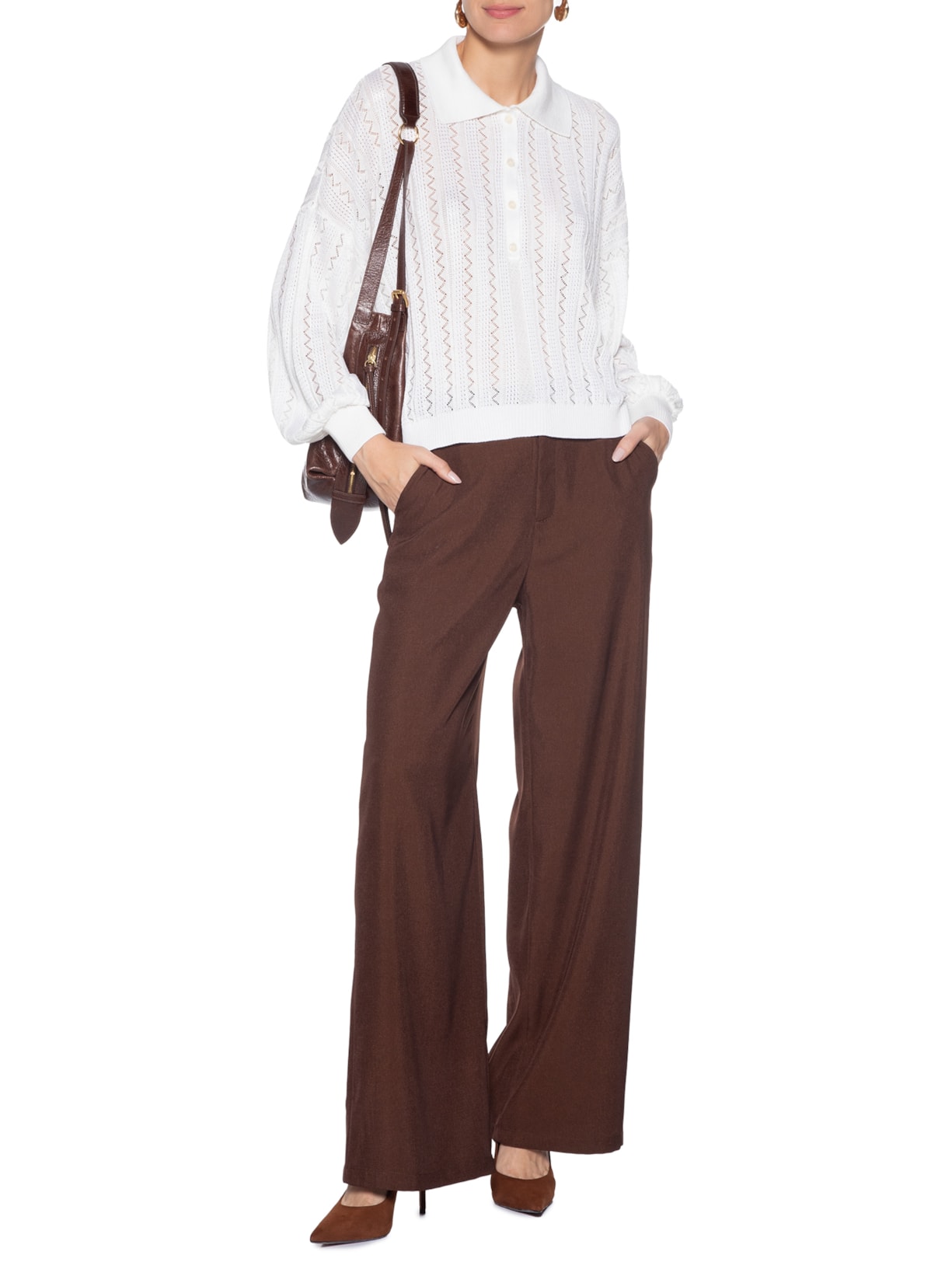 Blusa Feminina Neli I Branco Le Lis