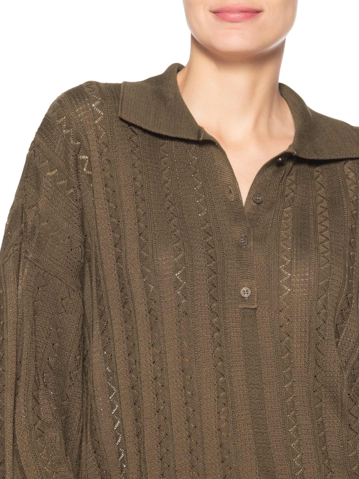 Blusa Feminina Neli II Marrom Le Lis