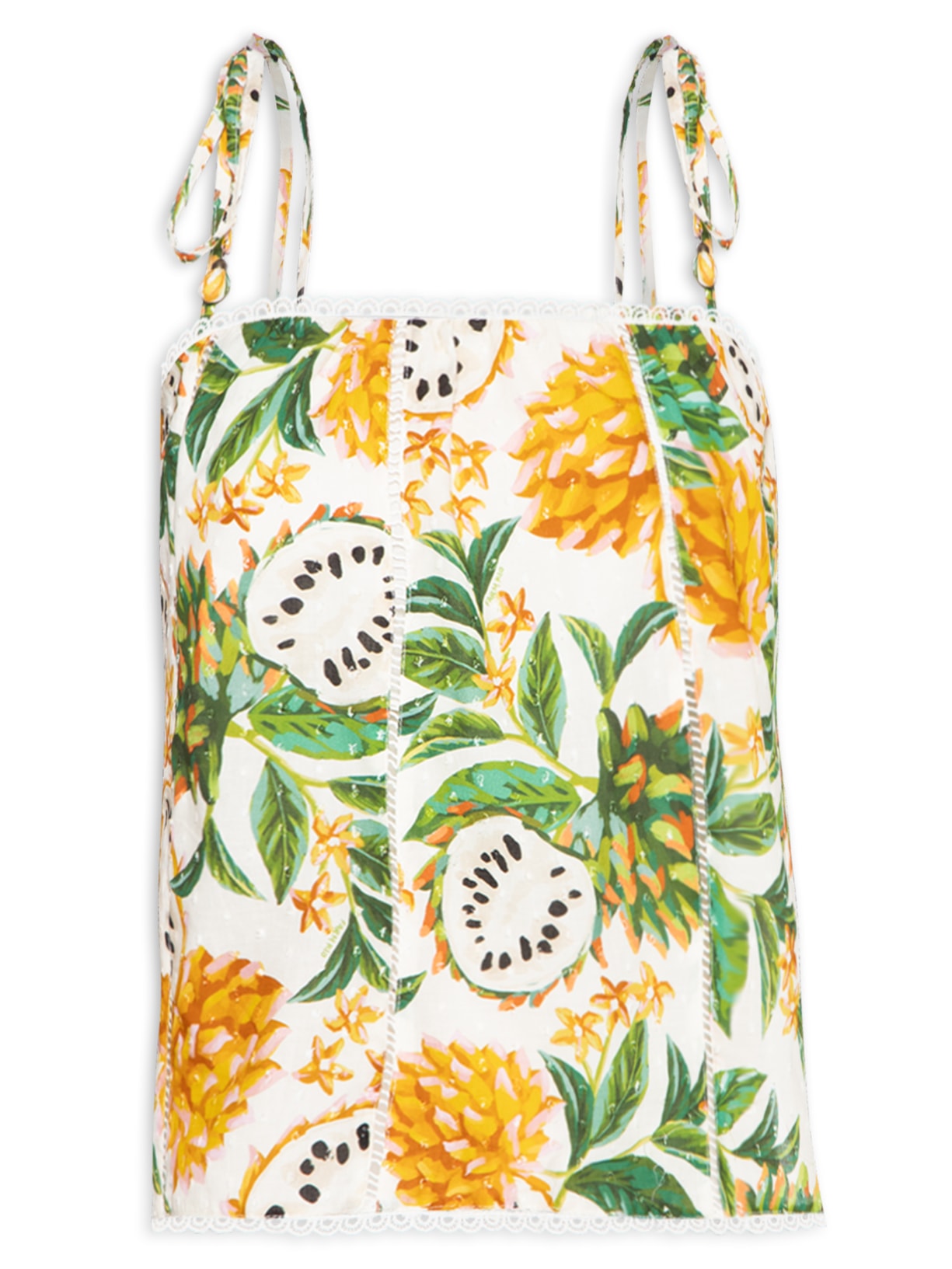 Blusa Feminina Nesgas Biribia - Amarelo