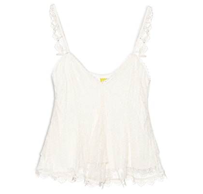 Blusa Feminina Nesgas Rendada - Off White
