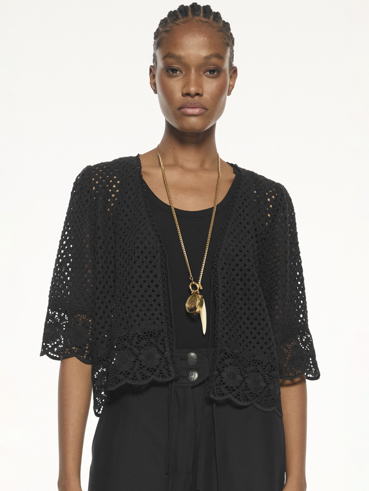 Blusa Feminina Nikki – Preto Mixed