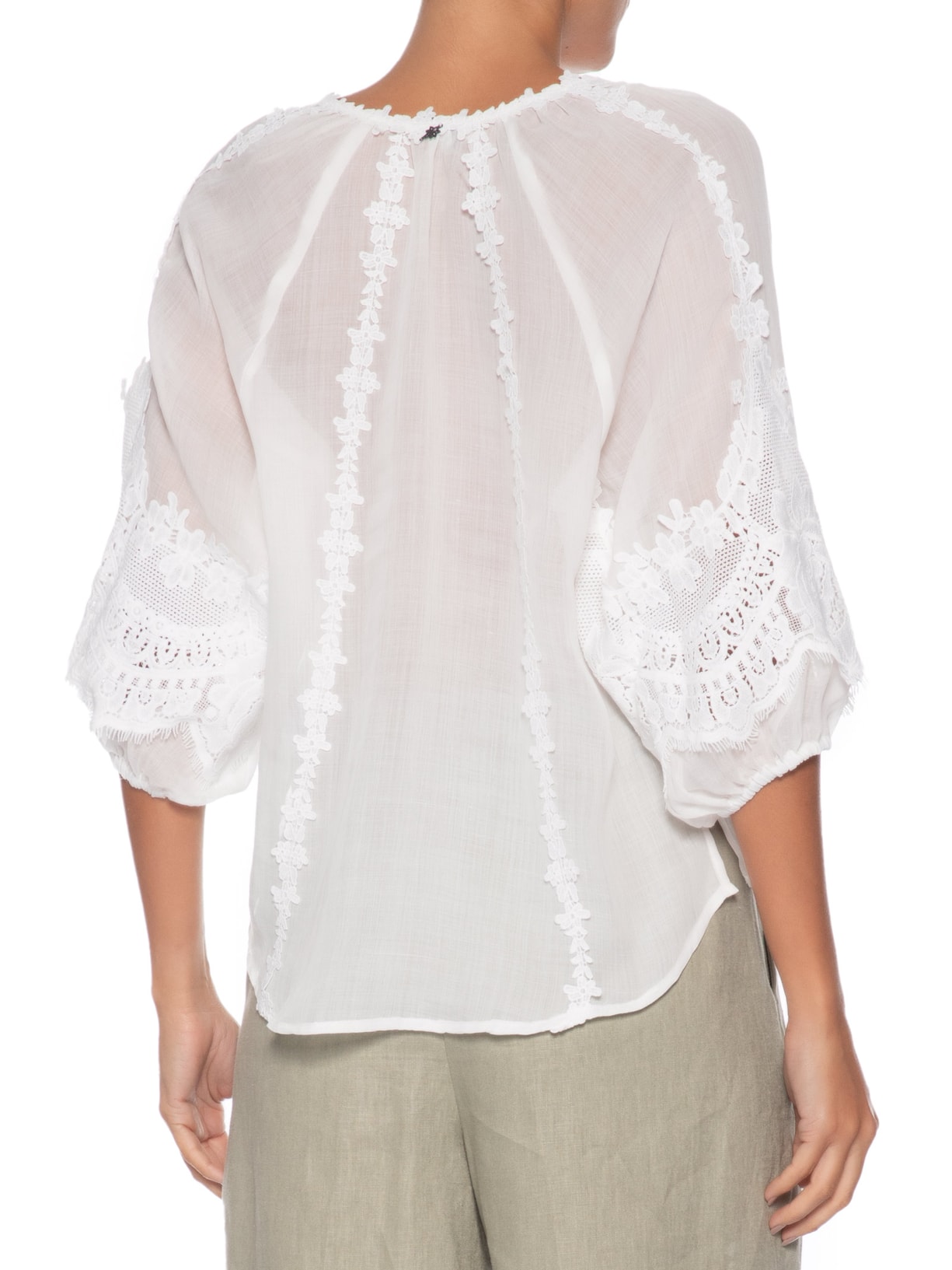 Blusa Feminina Nil Branco Le Lis