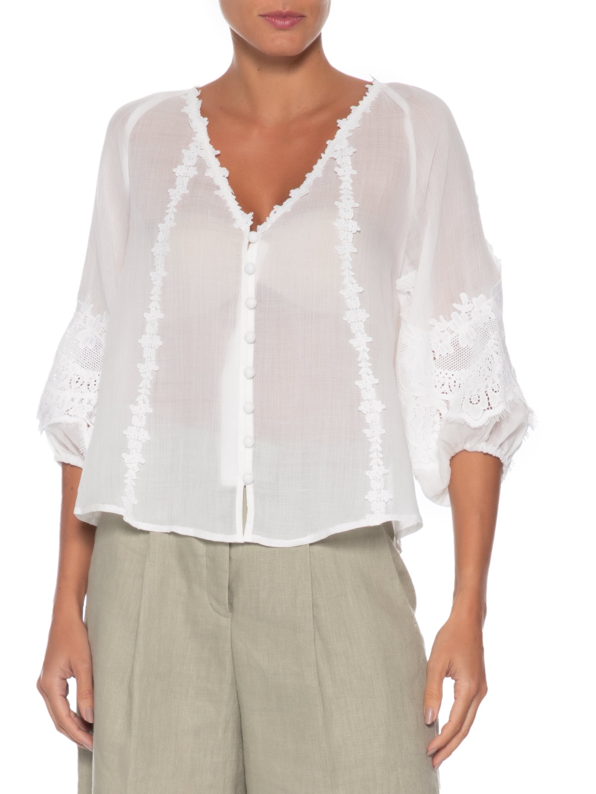 Blusa Feminina Nil – Branco Le Lis