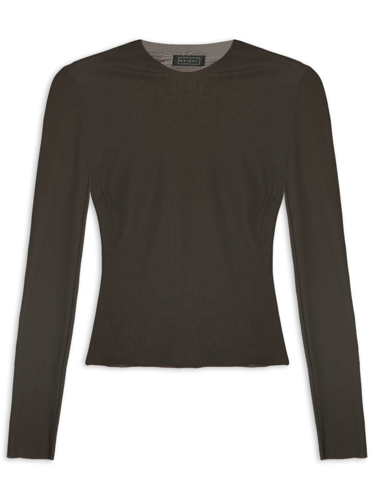 Blusa Feminina Nina A Fio Marrom Haight