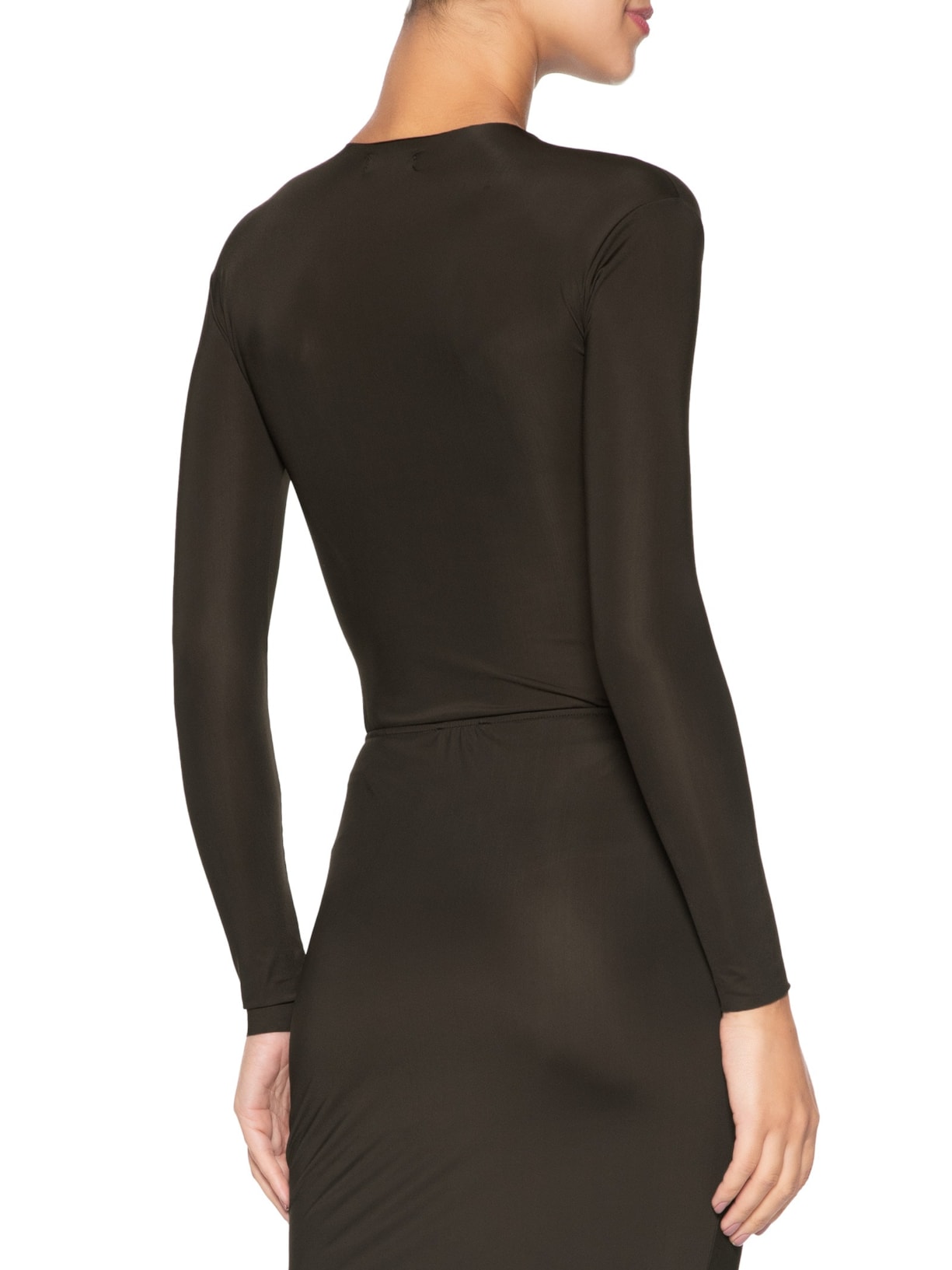 Blusa Feminina Nina A Fio Marrom Haight