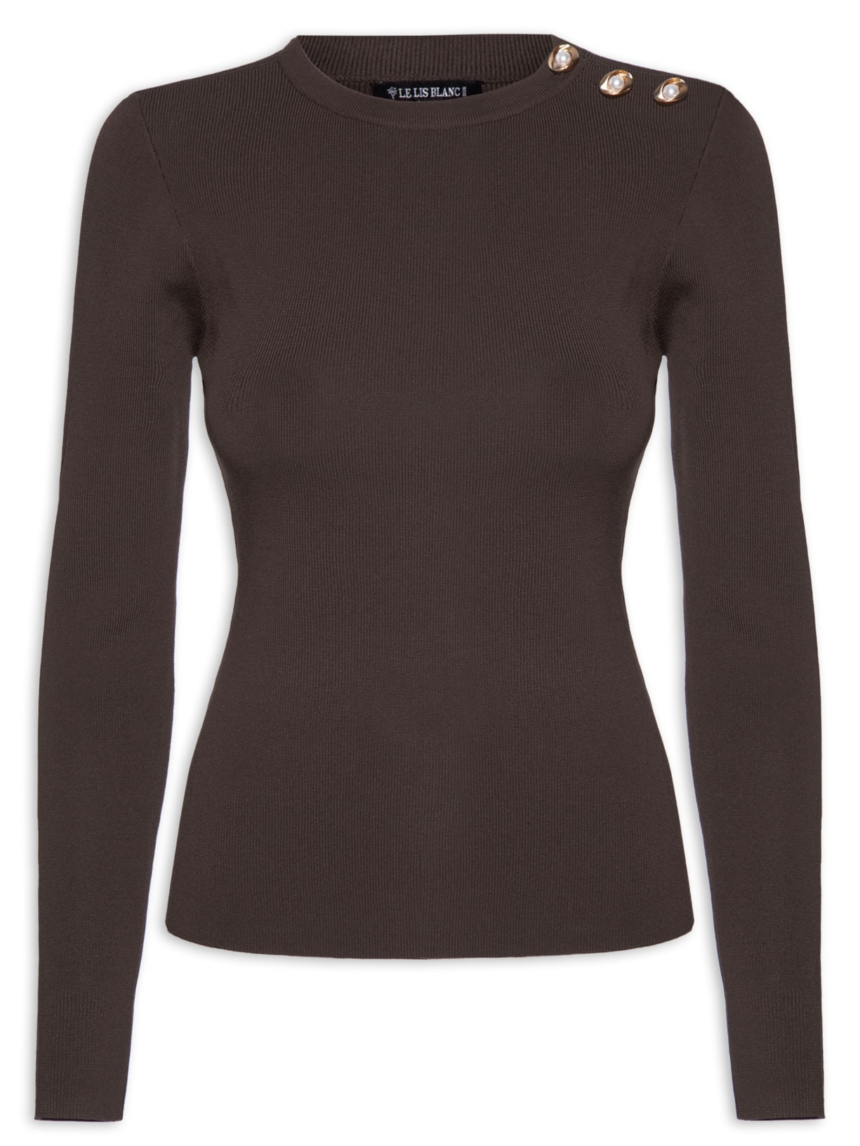 Blusa Feminina Nina - Marrom