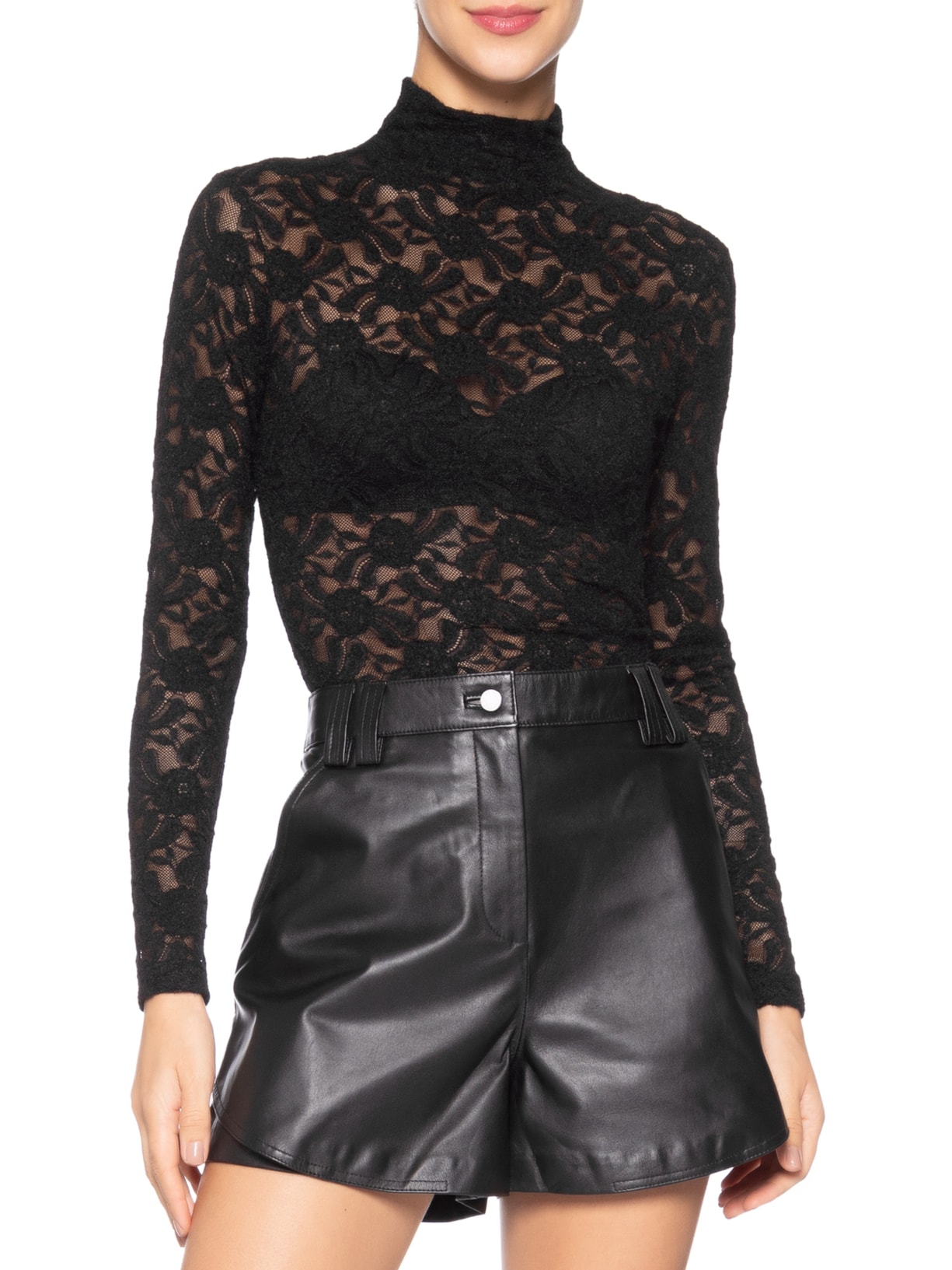 Blusa Feminina Nuria Preto Bo.bô