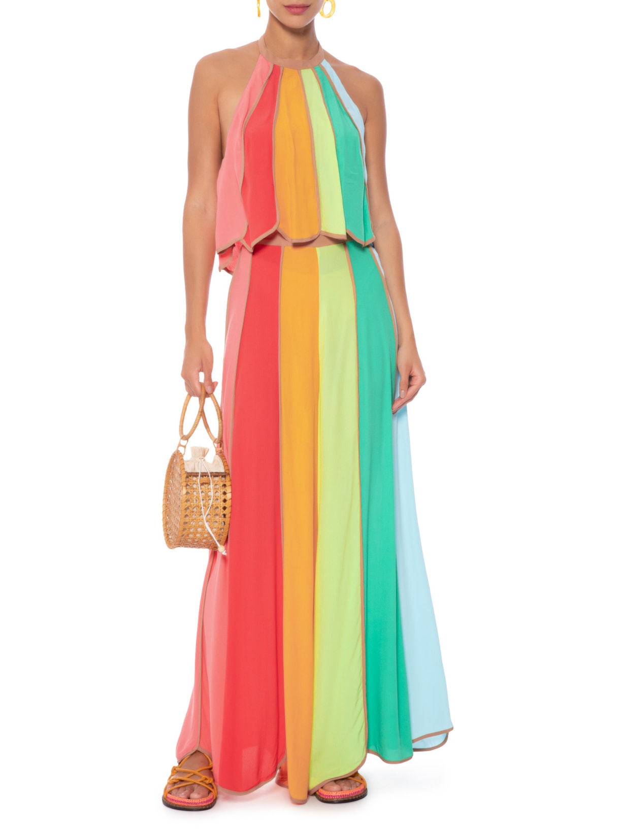 Blusa Feminina Nuvem Patch Laranja Farm