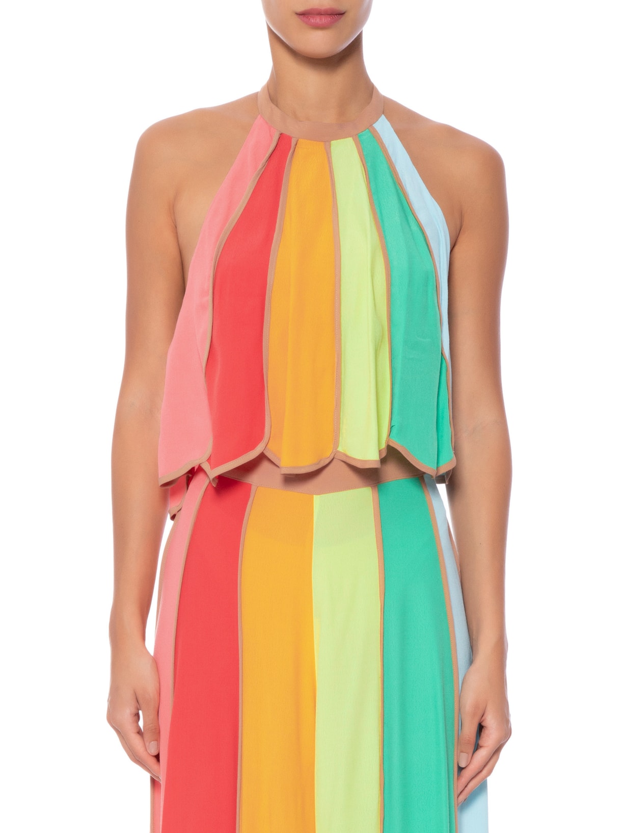 Blusa Feminina Nuvem Patch Laranja Farm