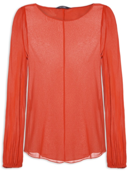 Blusa Feminina Ombro À Ombro - Vermelho