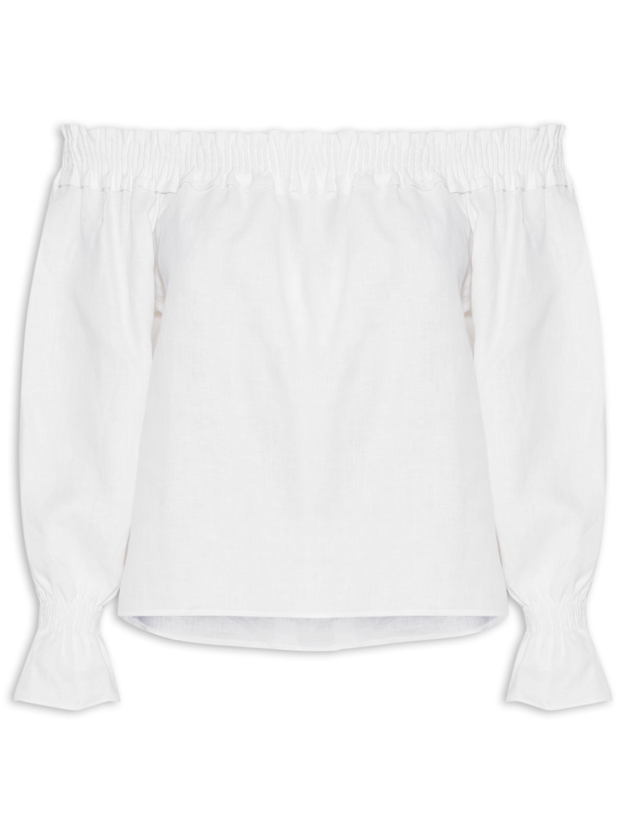 Blusa Feminina Ombro Elisabeth - Off White