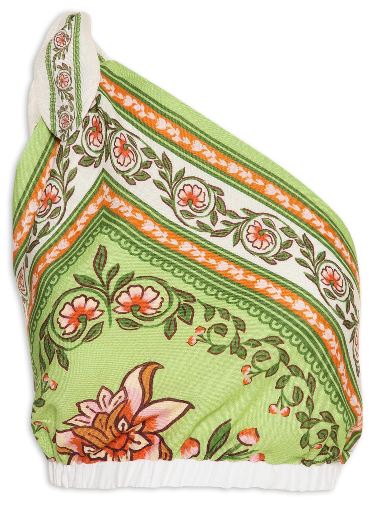 Blusa Feminina Ombro Só Jardim Boho Ri - Verde