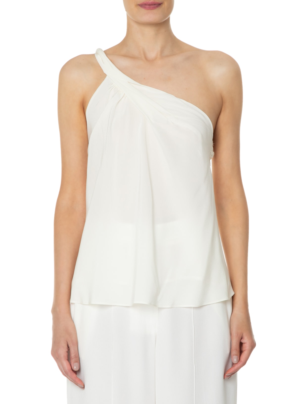 Blusa Feminina Ombro Torcido Off White Animale