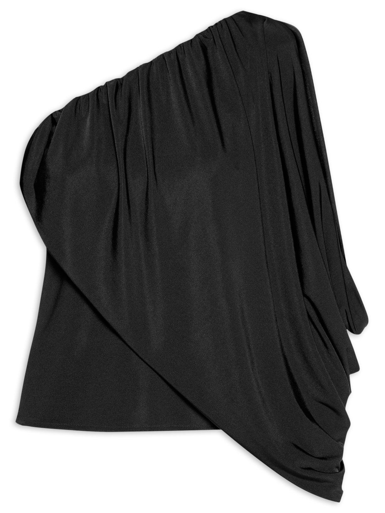 Blusa Feminina Ombro Único - Preto