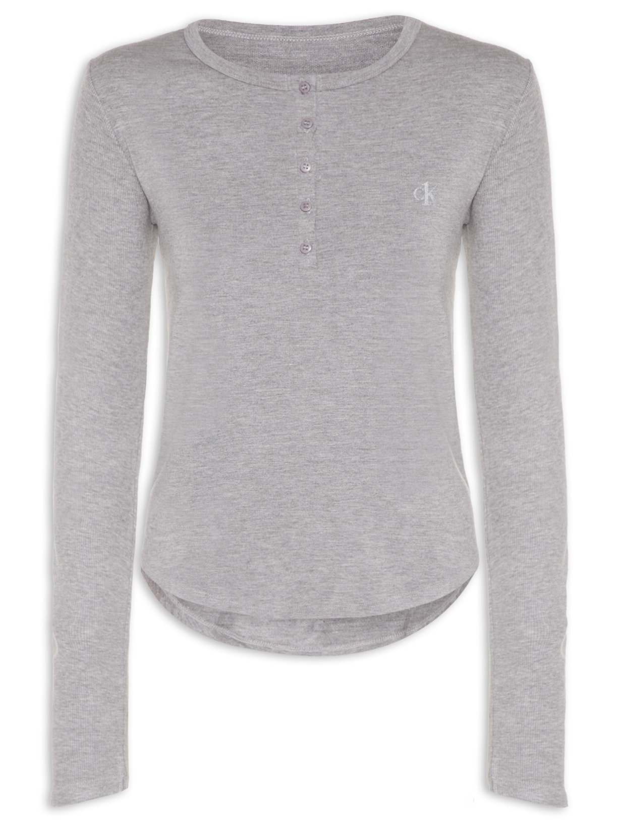 Blusa Feminina One Rib - Cinza