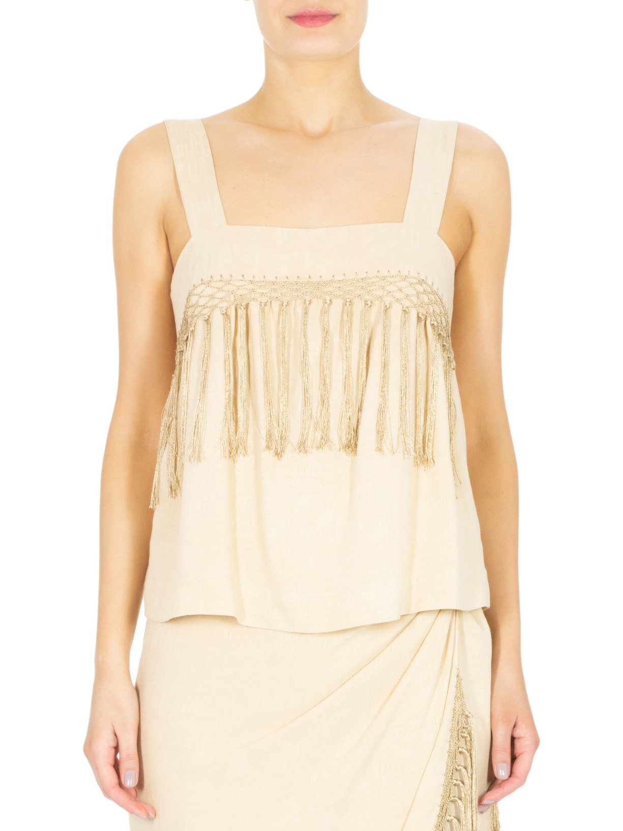 Blusa Feminina Ora Bege Le Soleil D'été