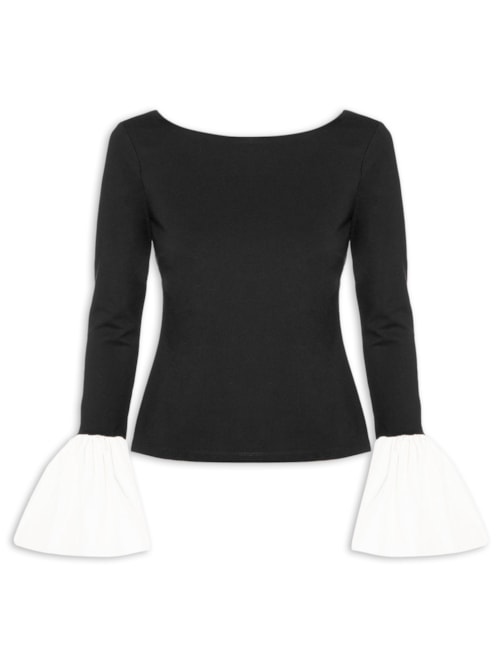Blusa Feminina Paige - Preto