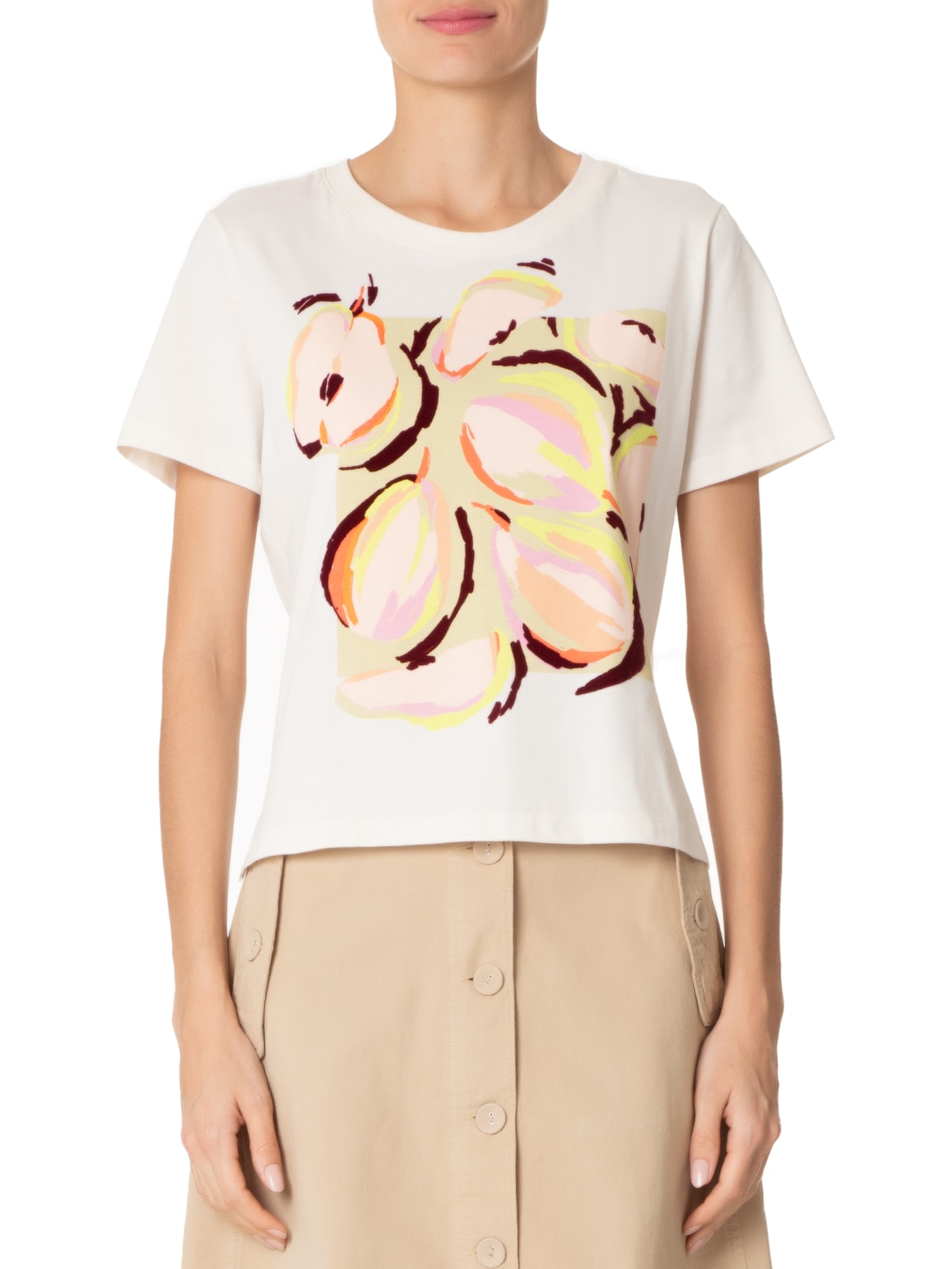 Blusa Feminina Peras Off White Le Lis