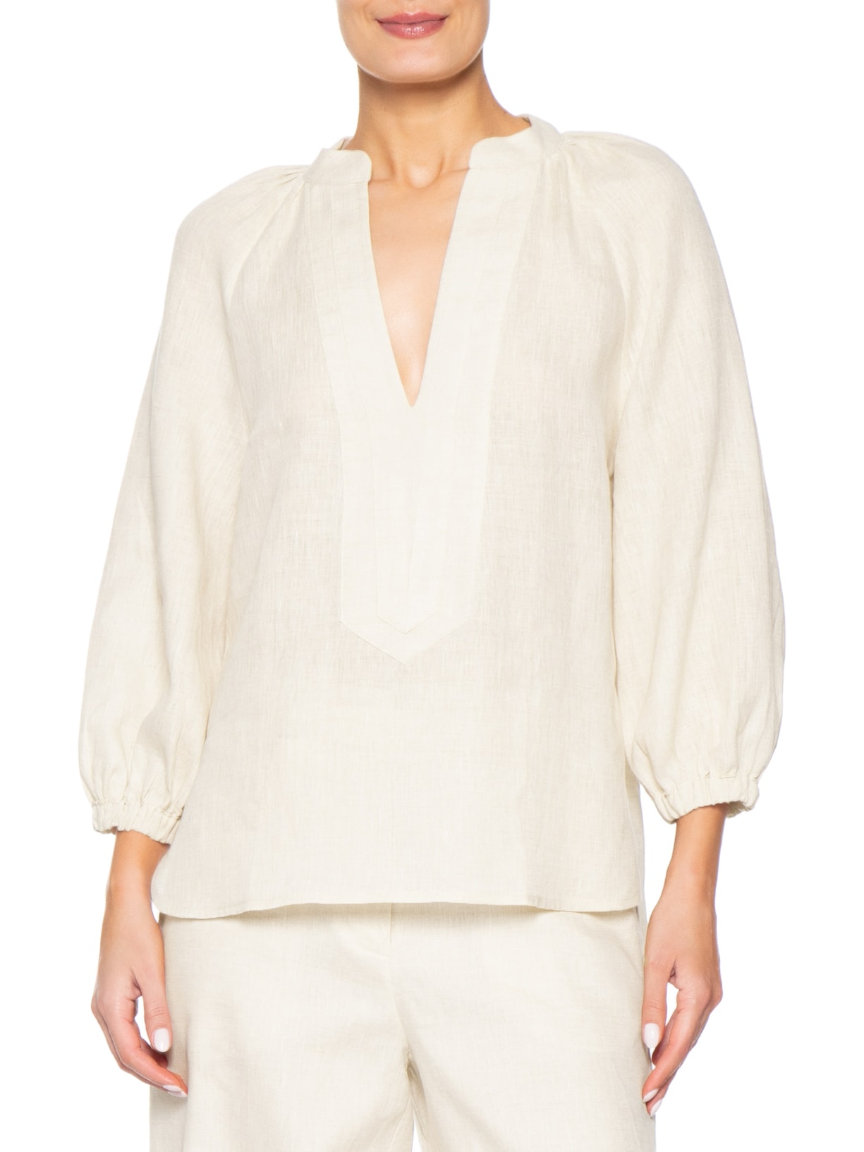 Blusa Feminina Pilar Bege Le Lis