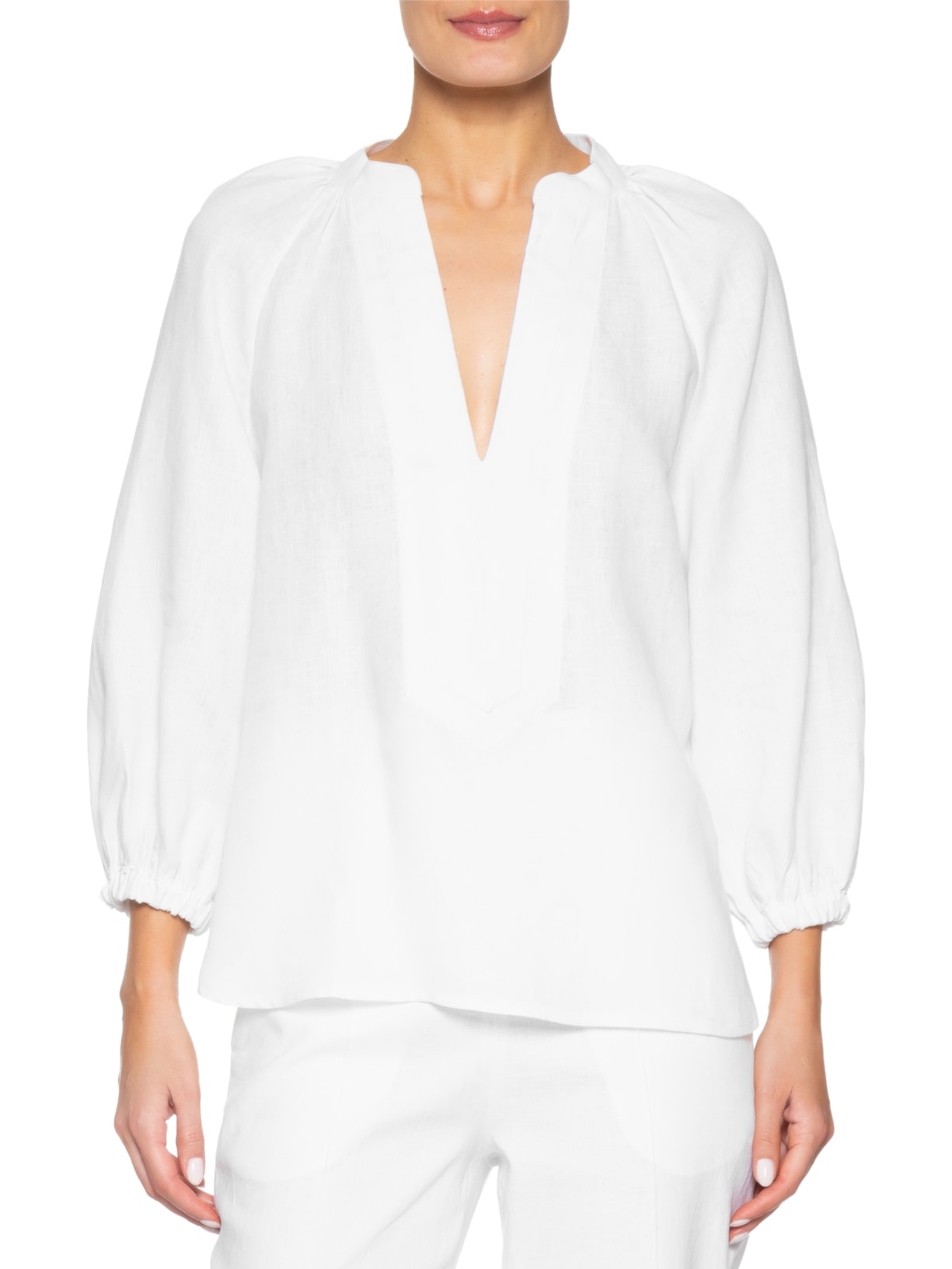Blusa Feminina Pilar Branco Le Lis