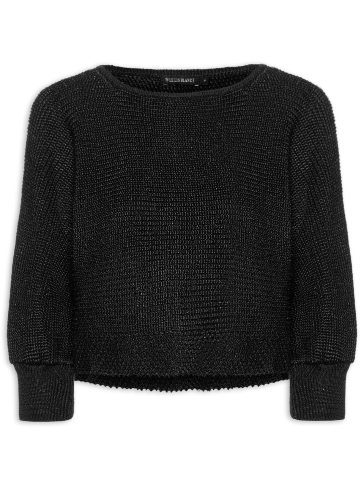 Blusa Feminina Plissa II Preto  Le Lis