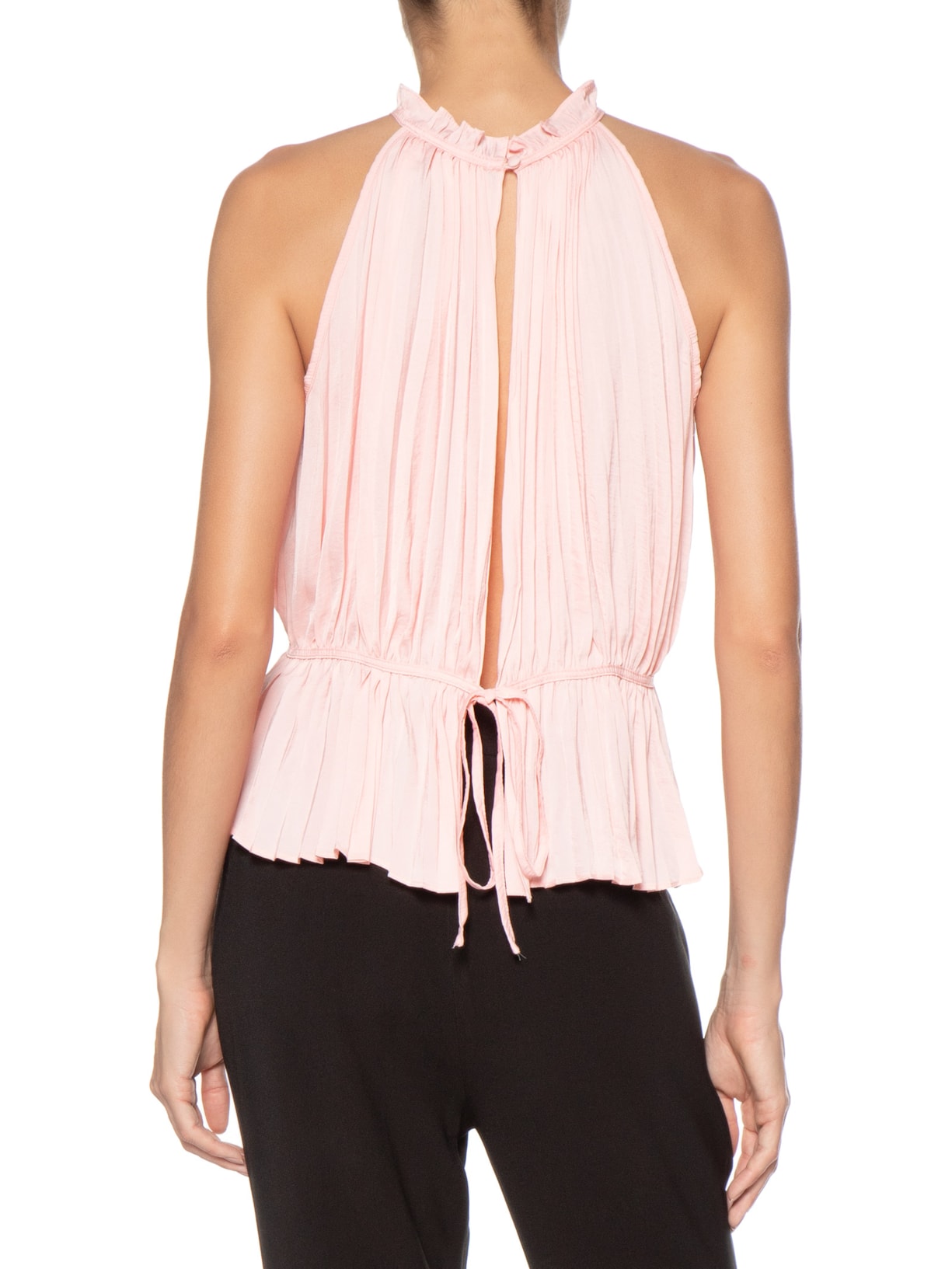 Blusa Feminina Plissada Rosa '2Essential