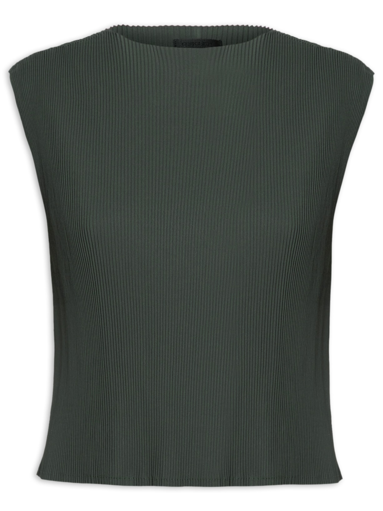 Blusa Feminina Plissê - Verde