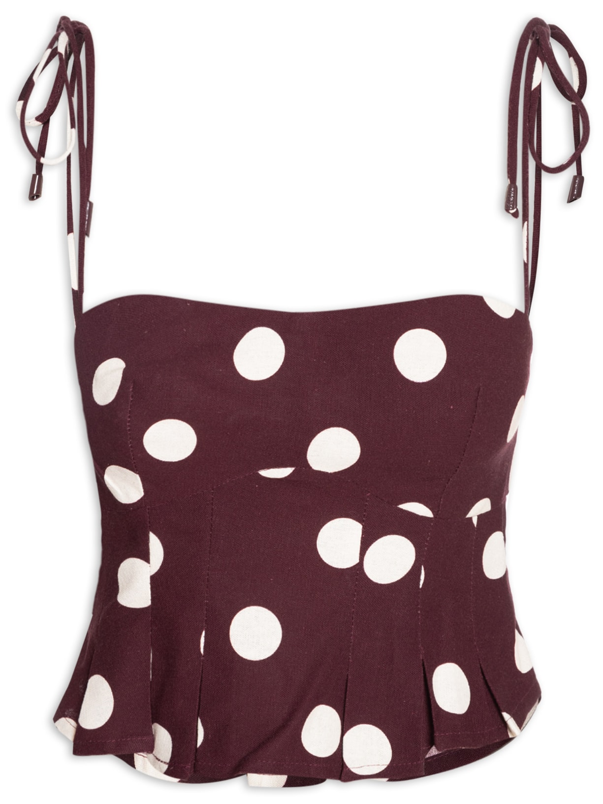 Blusa Feminina Poá - Marrom