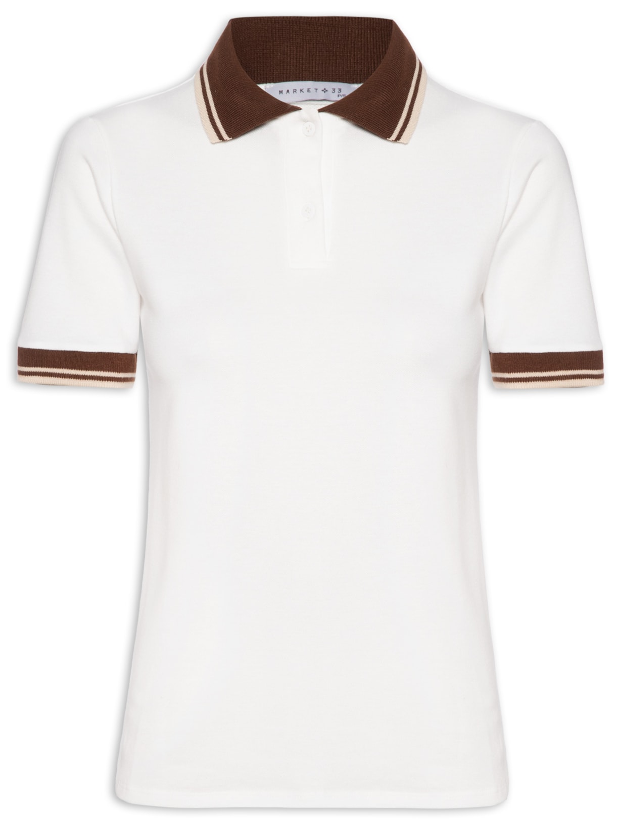 Blusa Feminina Polo - Off White