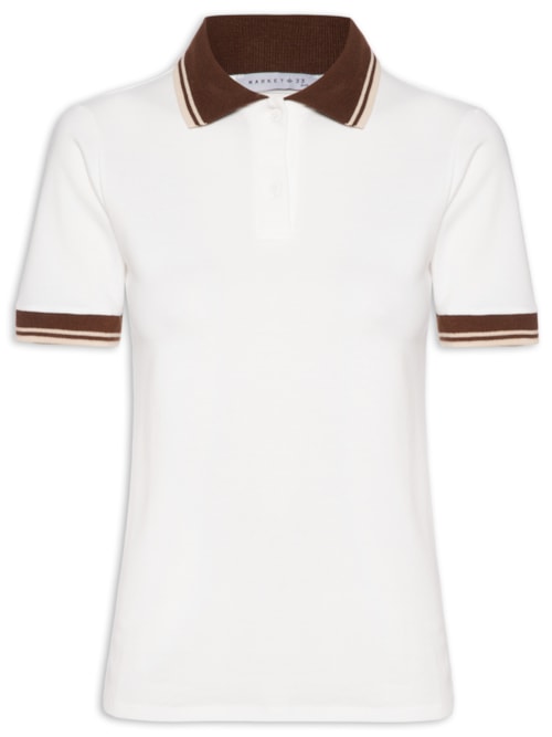 Blusa Feminina Polo - Off White