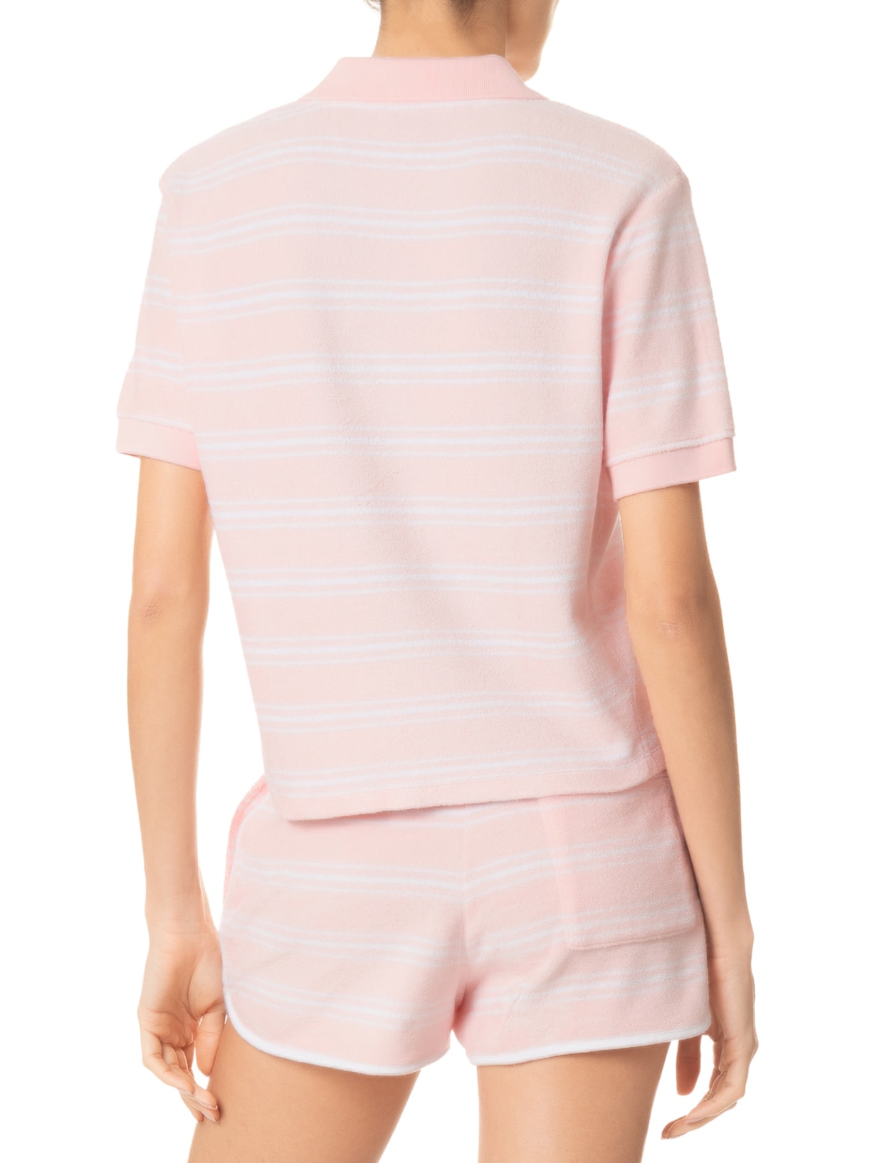 Blusa Feminina Polo Terry Rosa Sporty & Rich