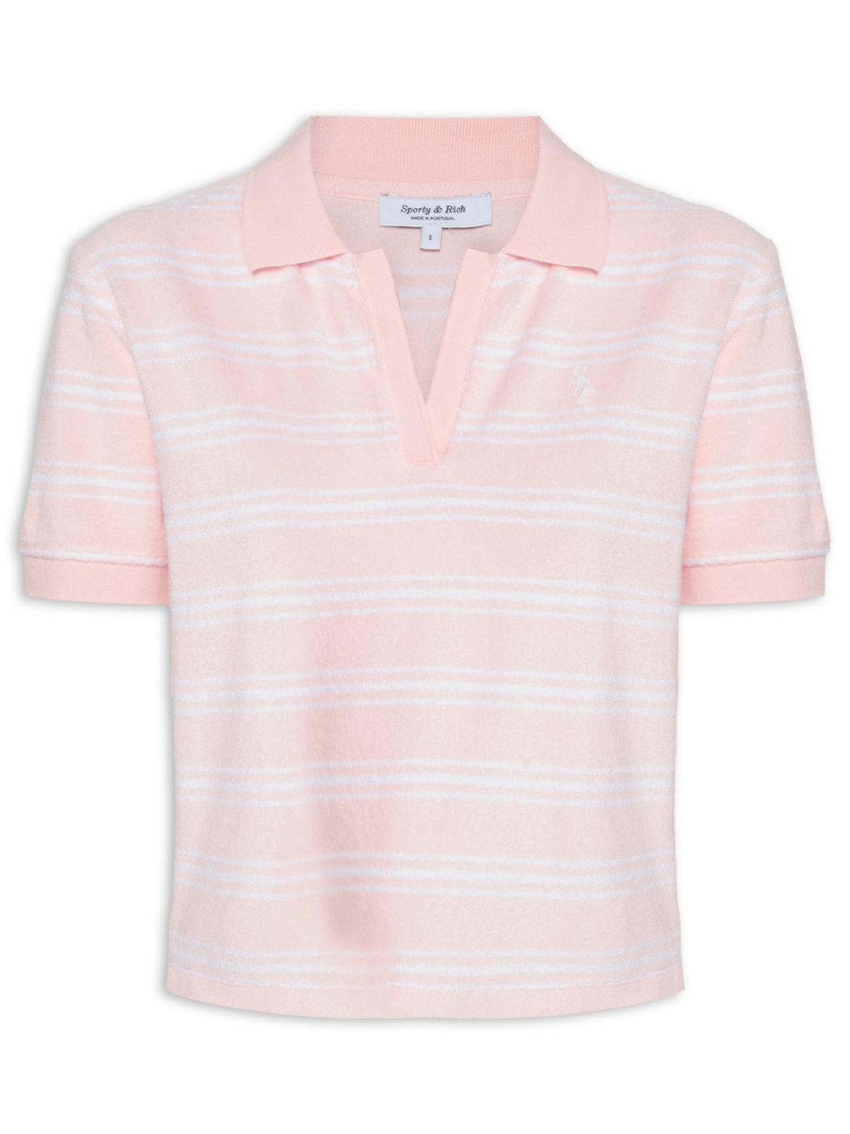 Blusa Feminina Polo Terry - Rosa