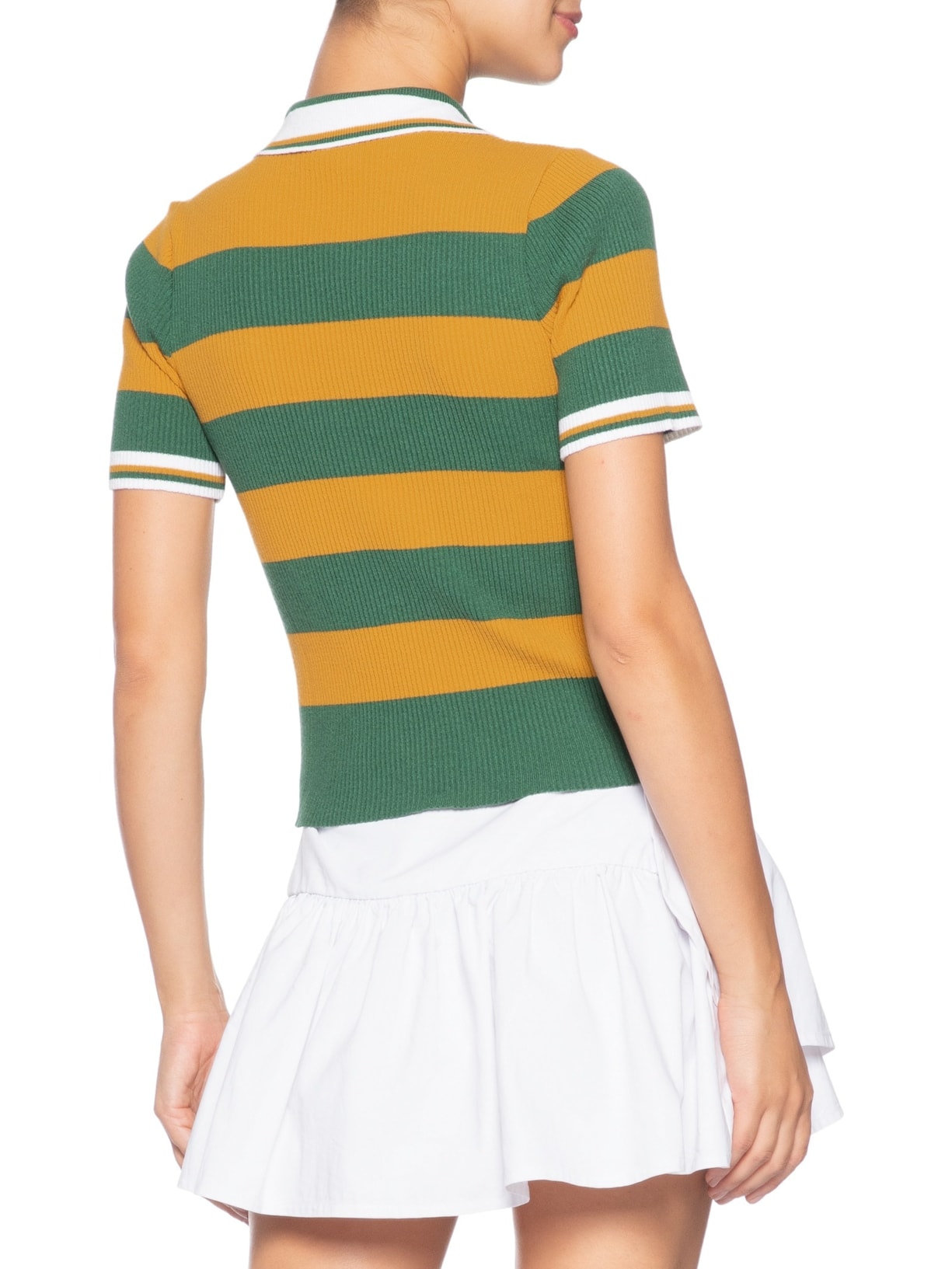 Blusa Feminina Polo Tricot Brasil Verde Farm