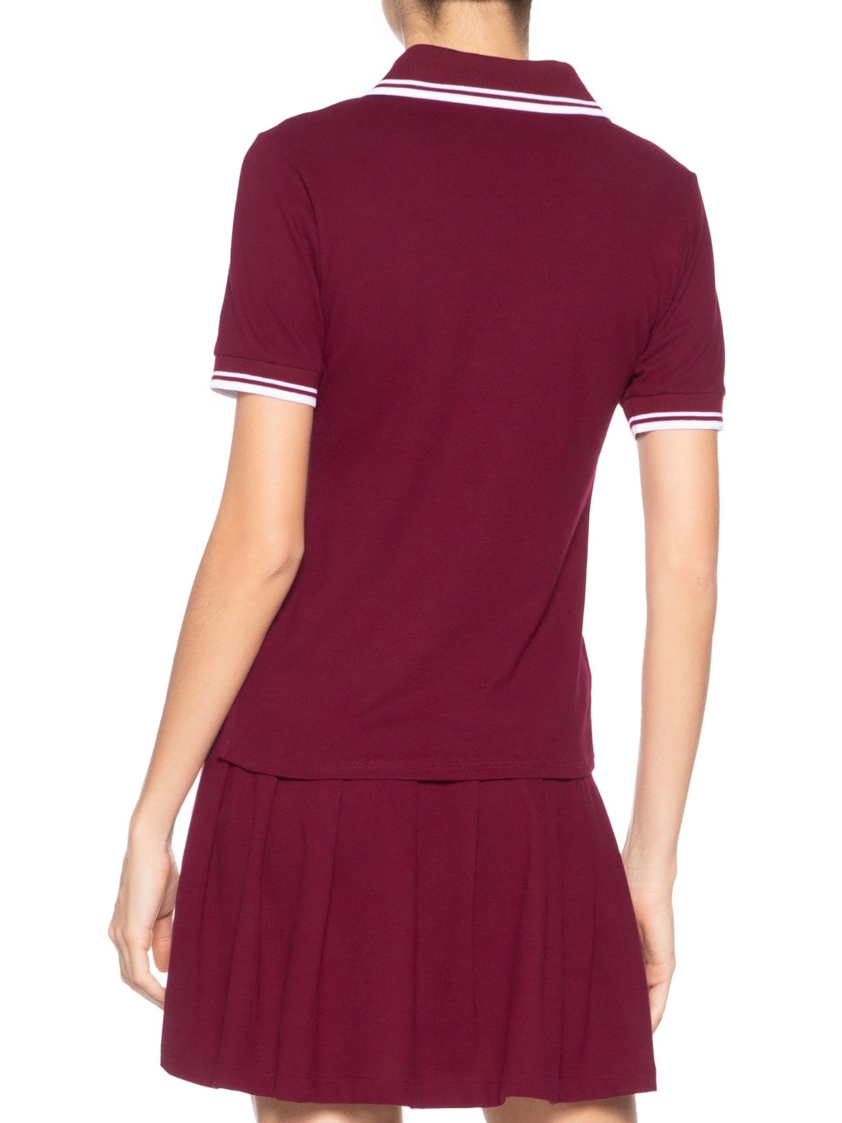 Blusa Feminina Polo Vermelho Market 33