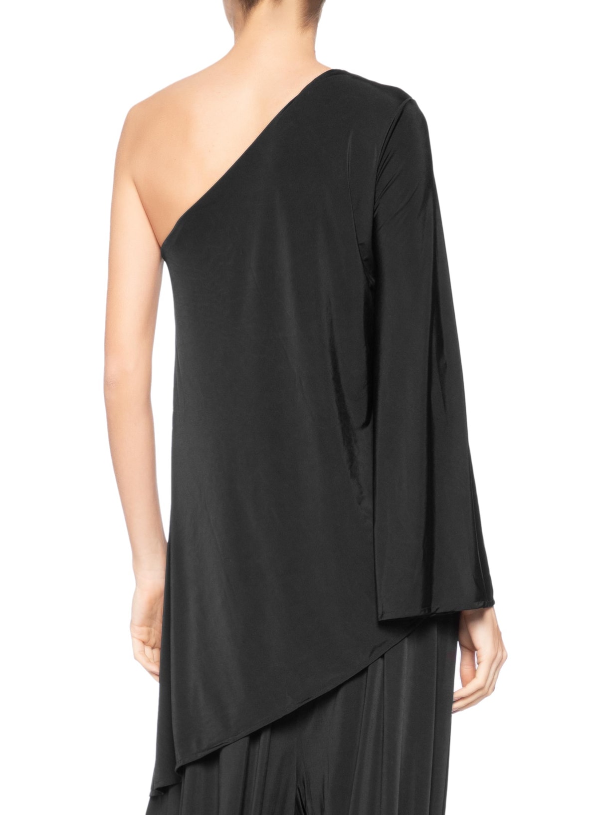Blusa Feminina Ponta Ombro Só Jersey Preto Animale