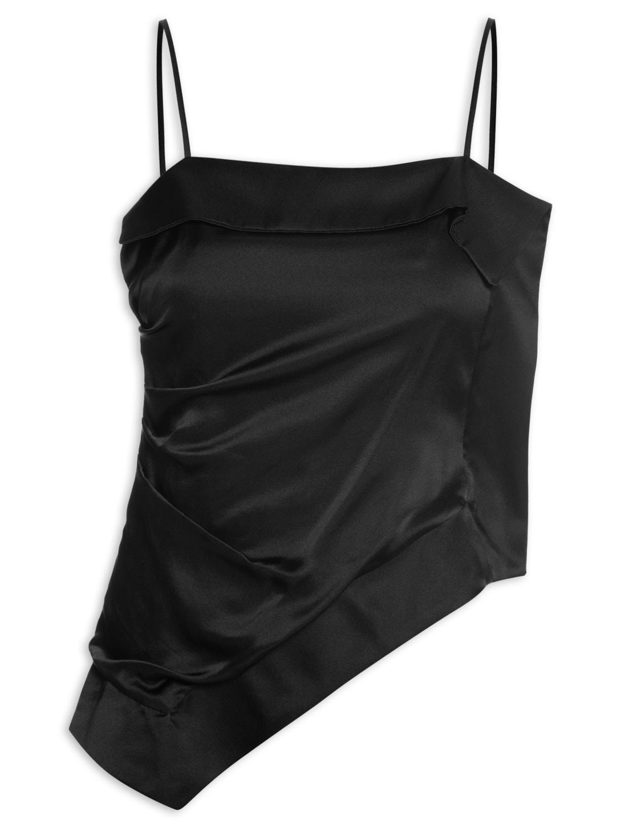 Blusa Feminina Pregan Seda Preto Francesca