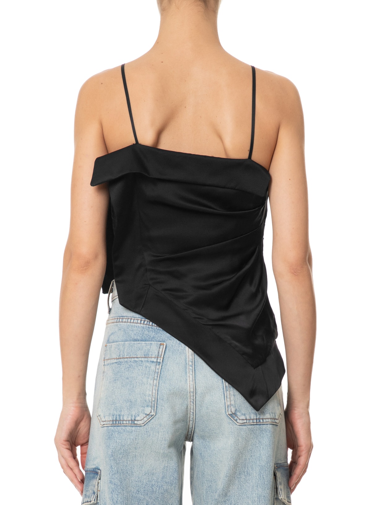 Blusa Feminina Pregan Seda Preto Francesca