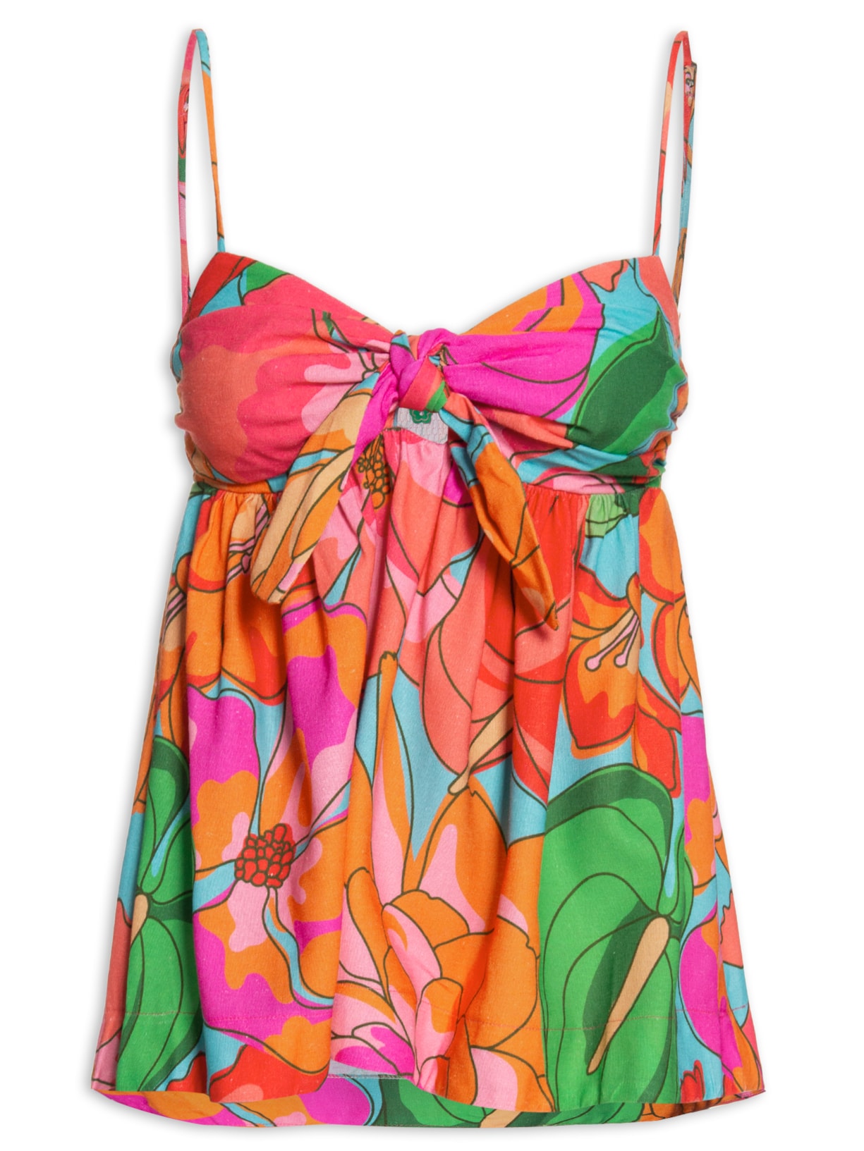 Blusa Feminina Primavera De Cor - Azul