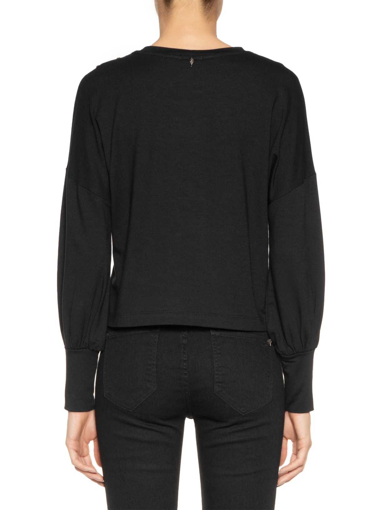 Blusa Feminina Priscila Preto Le Lis