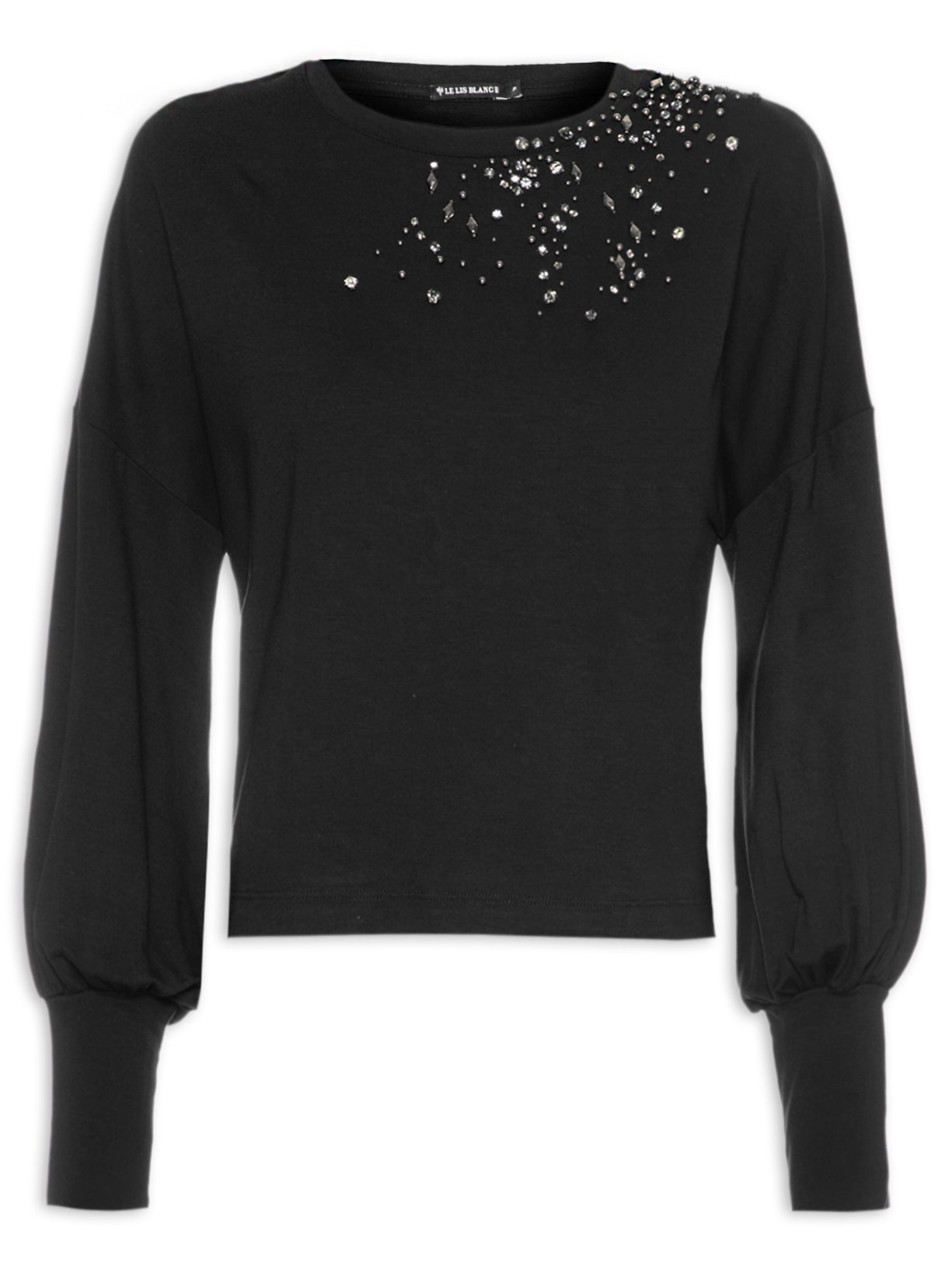 Blusa Feminina Priscila Preto Le Lis