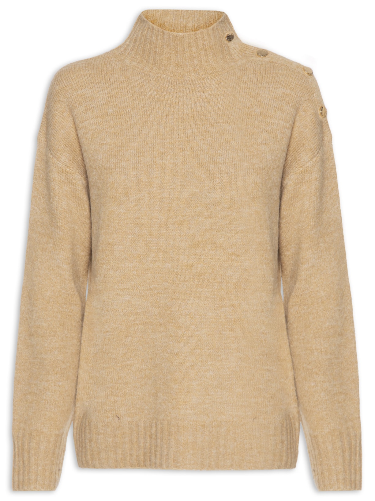 Blusa Feminina Pull Ciena I - Bege